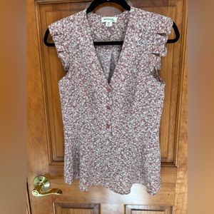 Monteau Flowered Blouse
